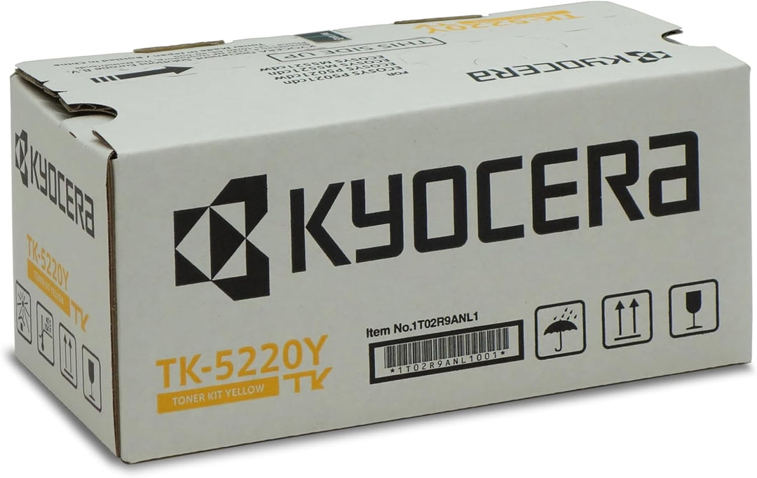 Kyocera TK-5220Y Original Toner-Kartusche Gelb 1T02R9ANL1. Für ECOSYS M5521cdn, ECOSYS M5521cdw, ECO