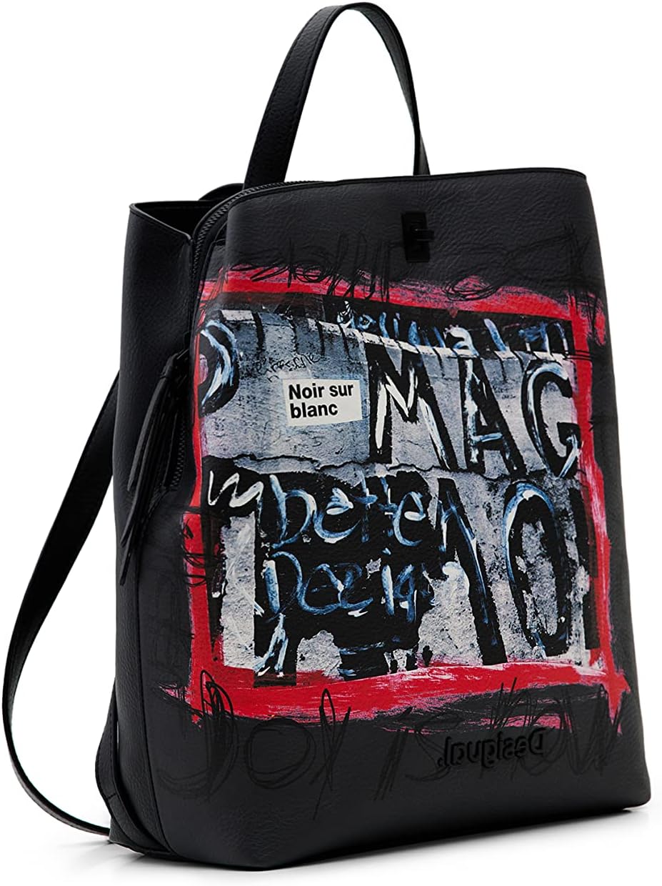 Desigual Women's Black Back_Trash_Sumy Mini 2000