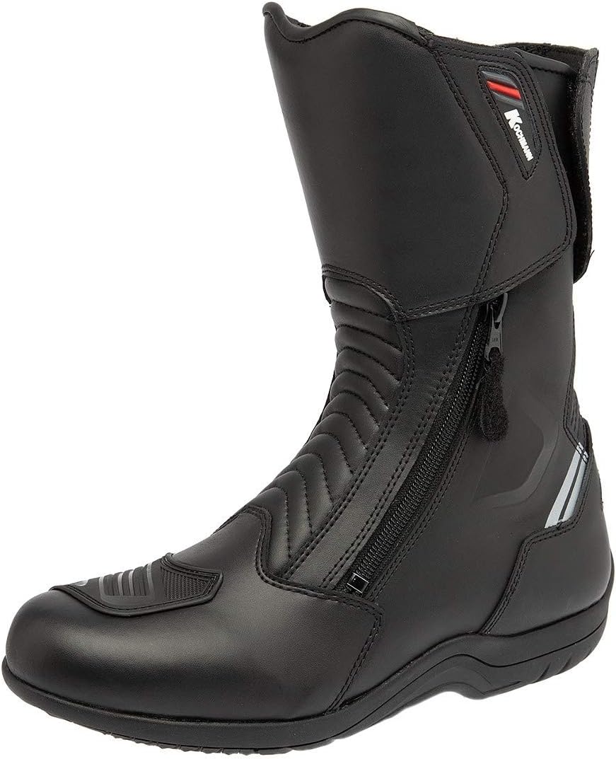 Kochmann Modena Motorradstiefel | Sportlicher Fahrkomfort 38 EU Schwarz, 38 EU Schwarz