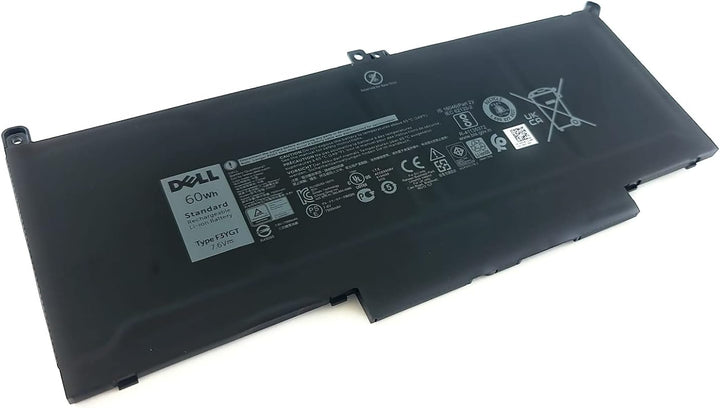 Dell F3YGT New Genuine 60WHr 7.6V 4-Cell Battery for: Latitude 7280 Latitude 7390 Latitude 7480 Lati