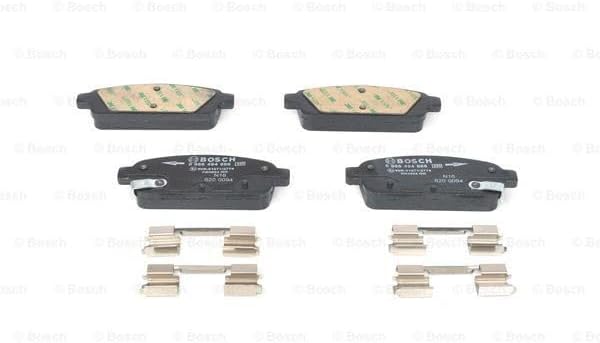 Bosch BP1357 Bremsbeläge - Hinterachse - ECE-R90 Zertifizierung - vier Bremsbeläge pro Set