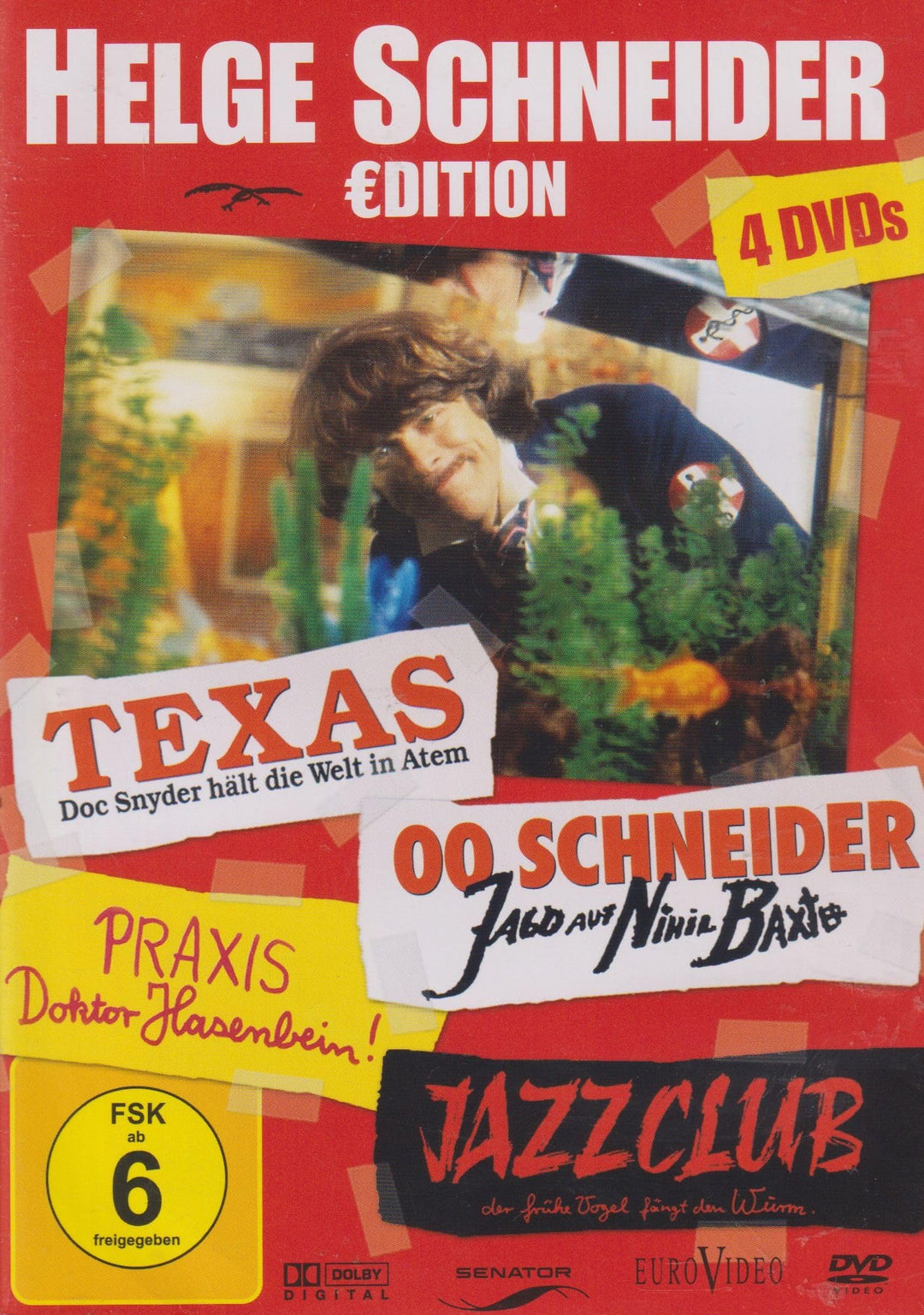 Helge Schneider Edition (4 DVDs), DVD