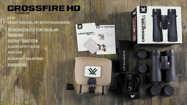 Vortex Crossfire HD 8x42 New, CF-4311, Grün 8 x 42 mm, 8 x 42 mm