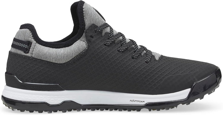 PUMA Herren Proadapt Alphacat Wide Golfschuhe 41 EU Schwarz Silber, 41 EU Schwarz Silber
