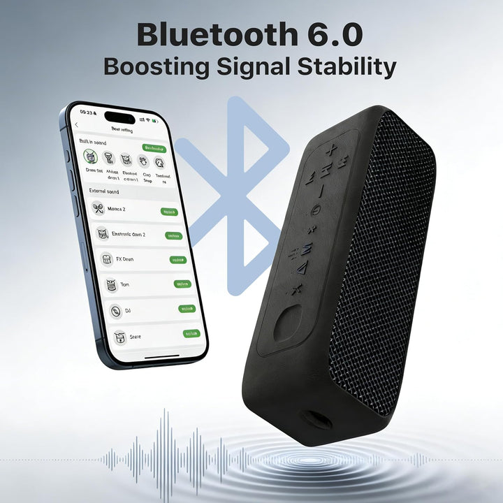 JUOVI Bluetooth Lautsprecher, Lautsprecher Bluetooth 20W Stereo Sound, drahtloser Lautsprecher mit B