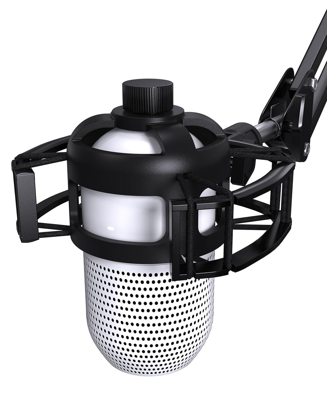 2026 Upgrade Razer Shock Mount für Razer Seiren V3 Mini USB/Mini Ultra, Professionelle Mikrofonspinn