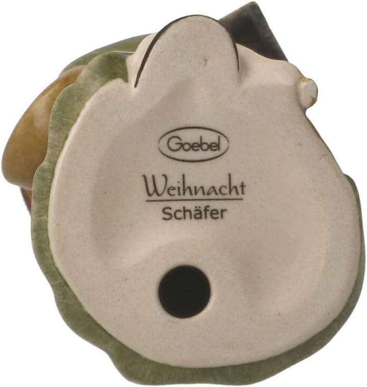 Goebel Figur Hirte, Elegantes, Zeitloses Design, aus Steingut gefertigt, Höhe 11,5cm, 41-661-11-1