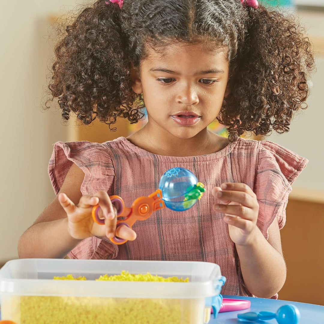 Learning Resources Helping Hands – Feinmotorik-Werkzeugset für das Klassenzimmer, Lernspielzeug für