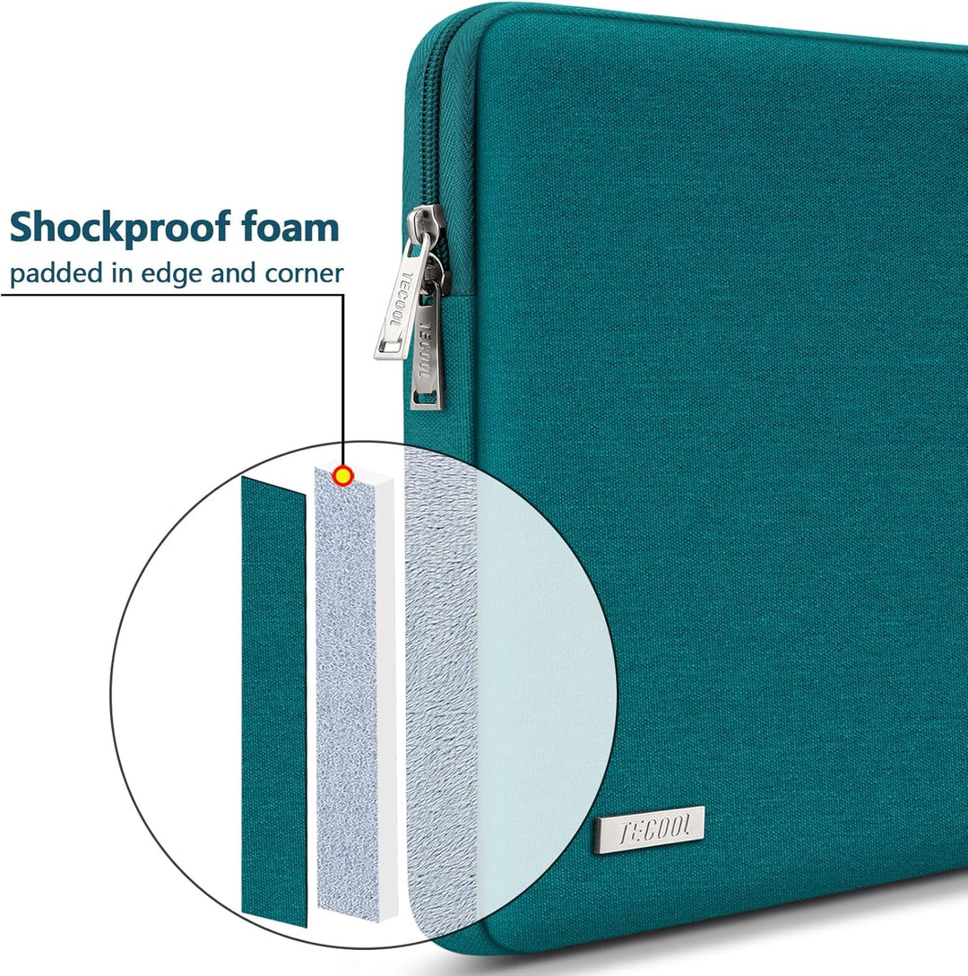 TECOOL Laptoptasche 15,6 Zoll Laptop Hülle, wasserdichte Notebooktasche Schutzhülle Notebook Sleeve
