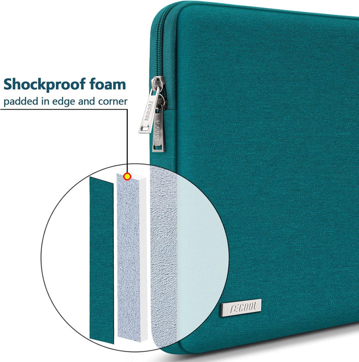TECOOL Laptoptasche 15,6 Zoll Laptop Hülle, wasserdichte Notebooktasche Schutzhülle Notebook Sleeve