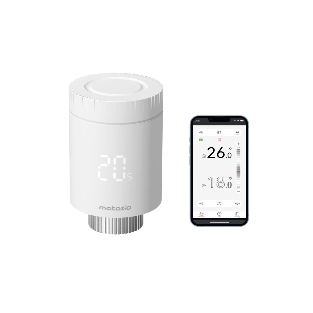 AR331-WZ Smart Heizkörperthermostat ZigBee, Energieeinsparung, Heizungssteuerung per App (Smart Life