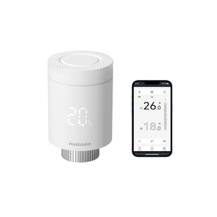 AR331-WZ Smart Heizkörperthermostat ZigBee, Energieeinsparung, Heizungssteuerung per App (Smart Life