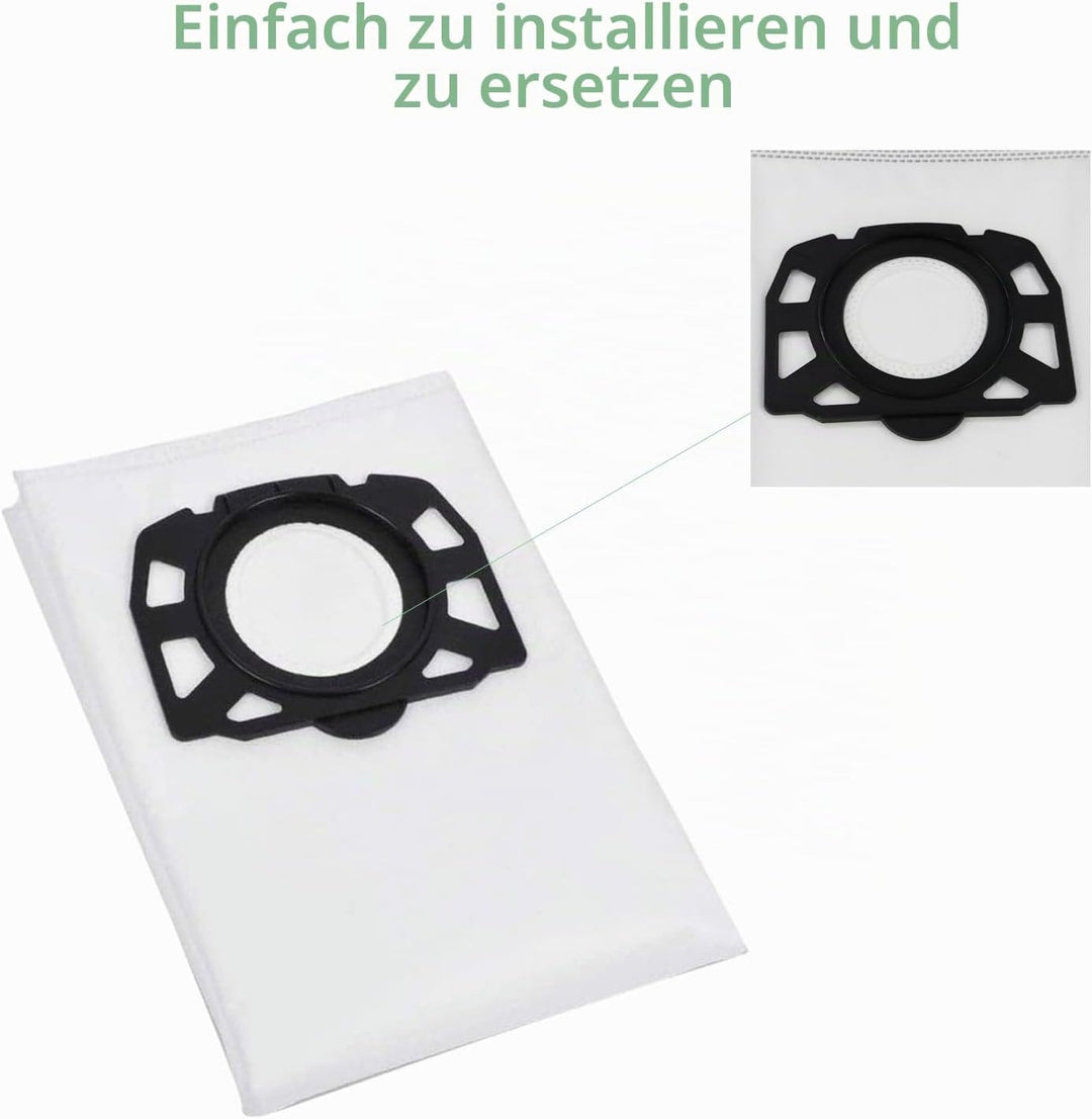 Filter Staubbeutel Zubehör für Kärcher WD2 Plus WD3 WD3P WD 3 Battery WD 3 Premium MV3 Staubsauger K