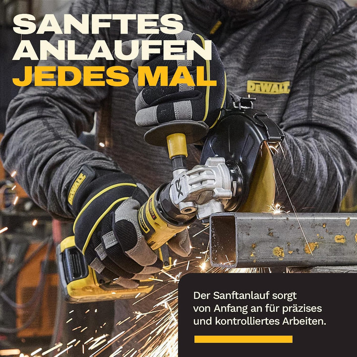 DEWALT 18V XR bürstenloser kompakter 125mm Winkelschleifer, Sologerät, DCG404N-XJ