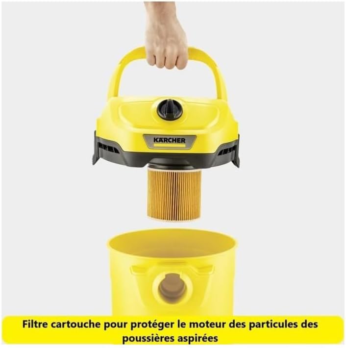 Karcher 1.628-011.0 609187, Nass-/Trockensauger WD2 15/4/18, bunt