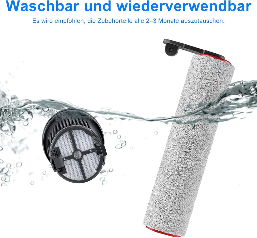 Zubehör für Mova X4 Pro/ X4 Plus Nass und Trocken Staubsauger | X4 Pro/ X4 Plus Reinigungstuchrolle