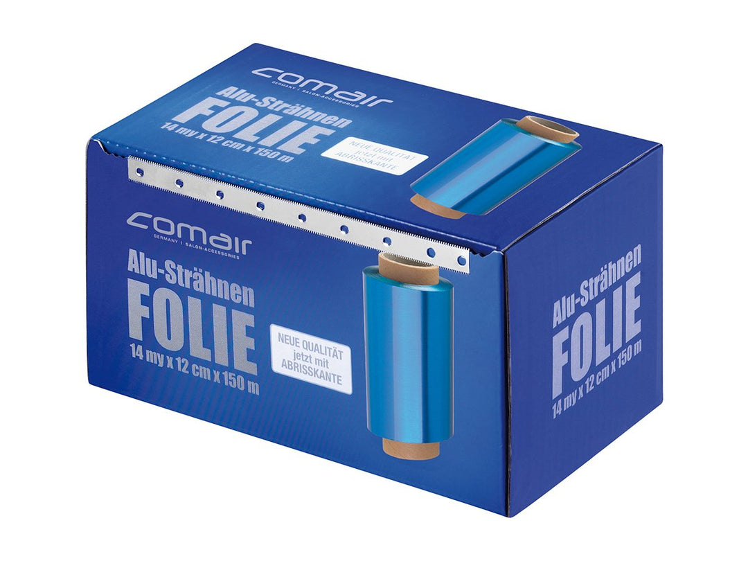 Comair 7000085 Alu-Folie Rolle, blau, Blau