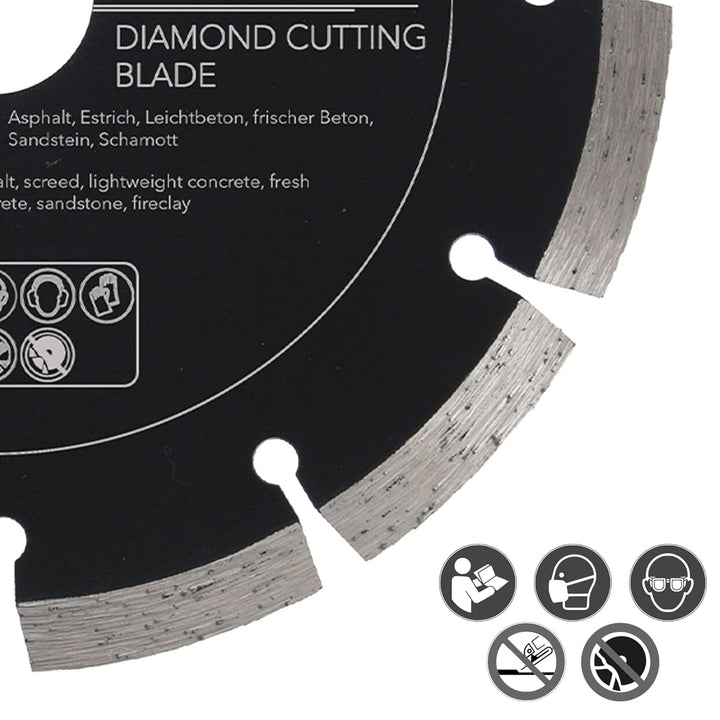 PRODIAMANT Diamantscheibe 150 mm x 22,2 mm Abrasiv für Strassen, Asphalt, Estrich, Leichtbeton, fris