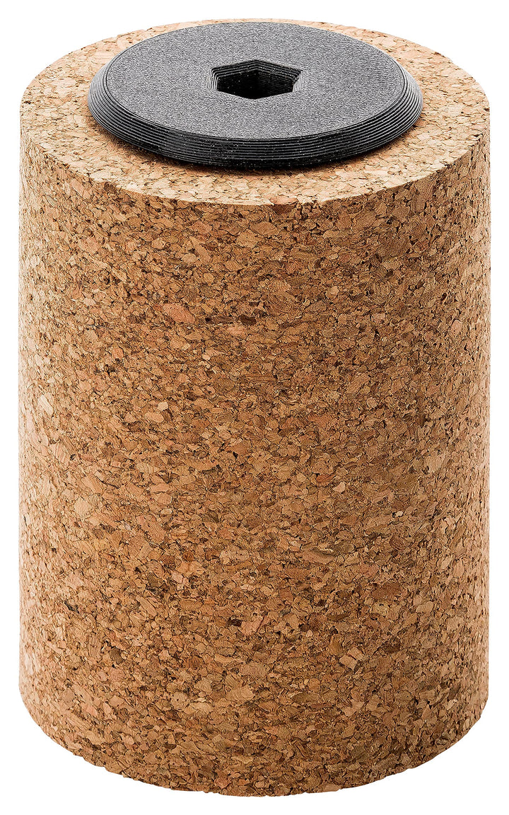 Kork-Bürste | Kork-Roller | Rotor-Kork-Roller | 70 x 97 mm | Korkrolle für den Skiservice | Standard