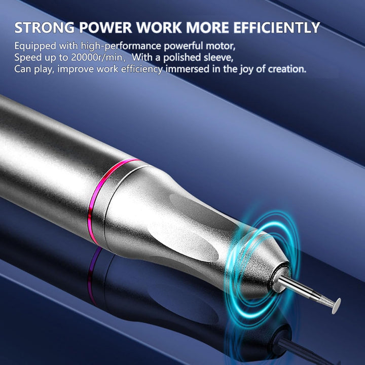 Akku Multifunktionswerkzeug Set, 3,7V 650mAh Akku-Rotationswerkzeug Set, 3 Gang Mini Rotationswerkze