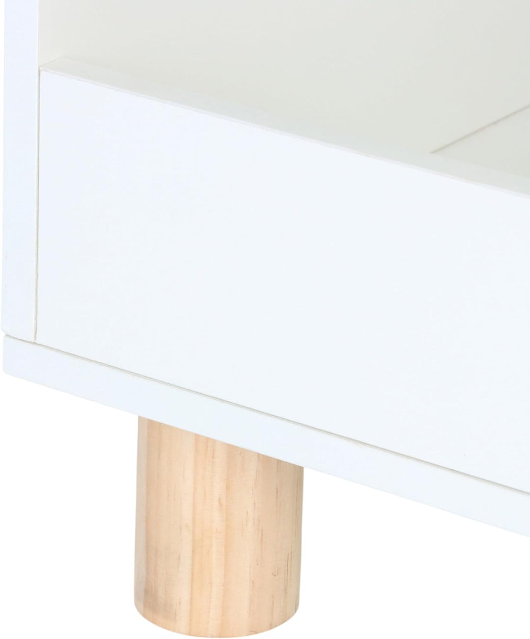 Relaxdays Kinderregal klein, 2 offene Fächer, grosse Ablage, HxBxT: 52 x 72 x 38 cm, Spielzeugregal,