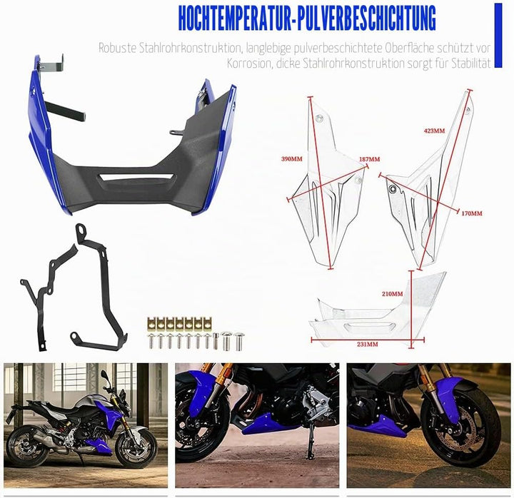 Lorababer Motorrad Untere Abdeckungen Bellypan Motorschutz Schutz Spoilerverkleidung Verkleidung Kar