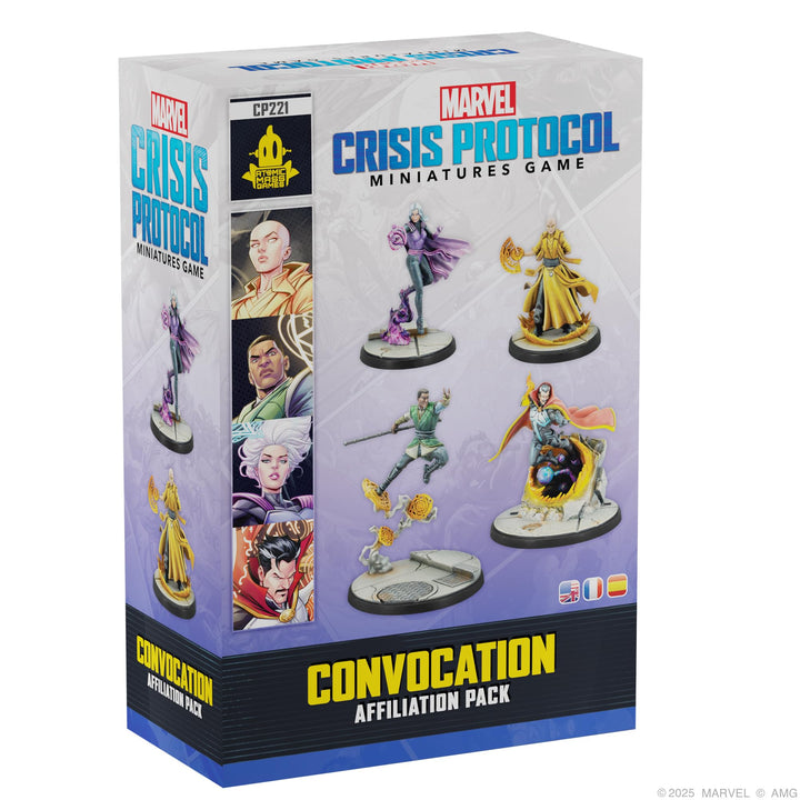 Asmodee, Marvel: Crisis Protocol – Convocation, Affiliation Pack, Atomic Mass Games, Tabletop, 2 Pla