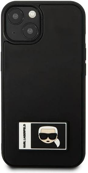 KARL LAGERFELD KLHCP13S3DKPK Hülle für iPhone 13 Mini 5,4" schwarz/Black hardcas