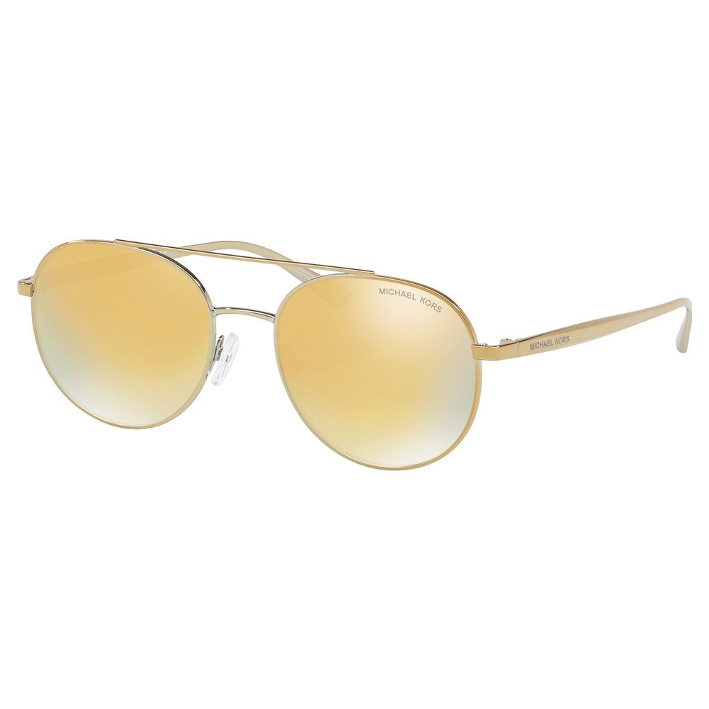 Michael Kors Damen Lon 11687P 53 Sonnenbrille, Gold (Gold/Tone/Liquidgold)