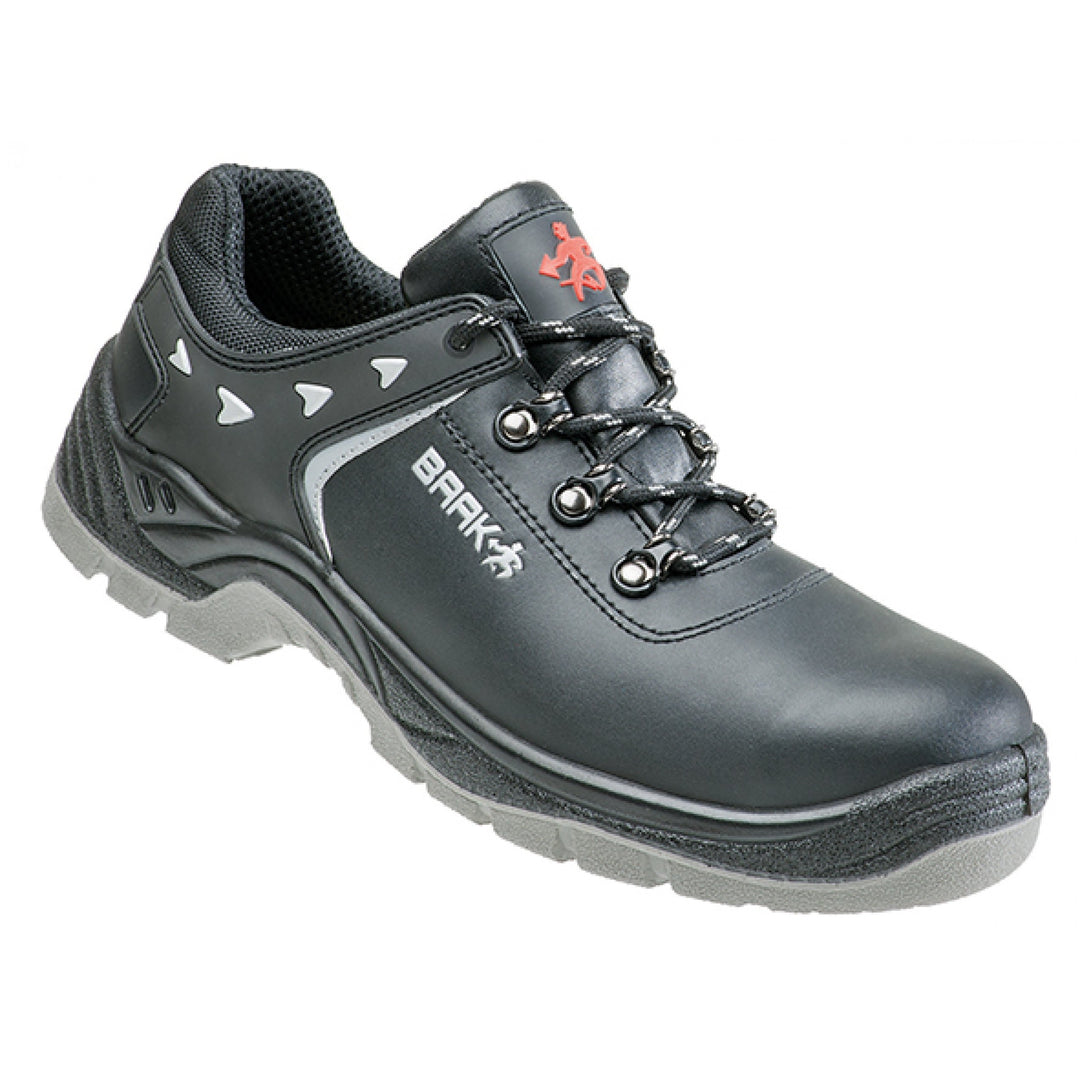 BAAK Sicherheitsschuhe Heiko Industrial S3, Halbschuhe BGR191 Grösse 39, schwarz, 8034 39 EU, 39 EU