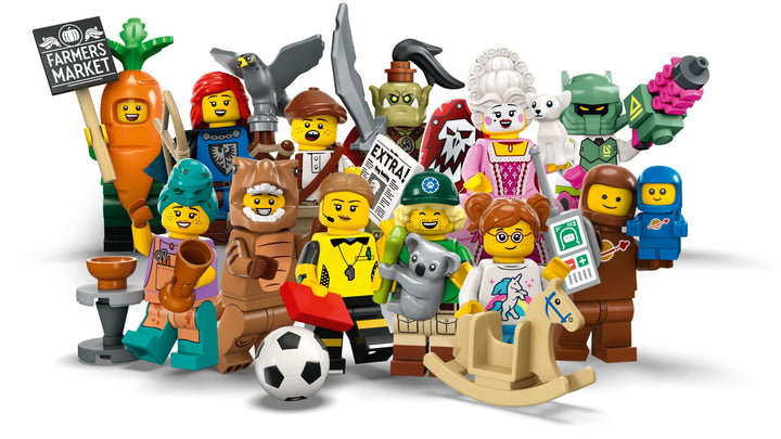 LEGO Collectable Minifiguren Serie 24 - Komplettes Set mit allen 12 Minifiguren 71037