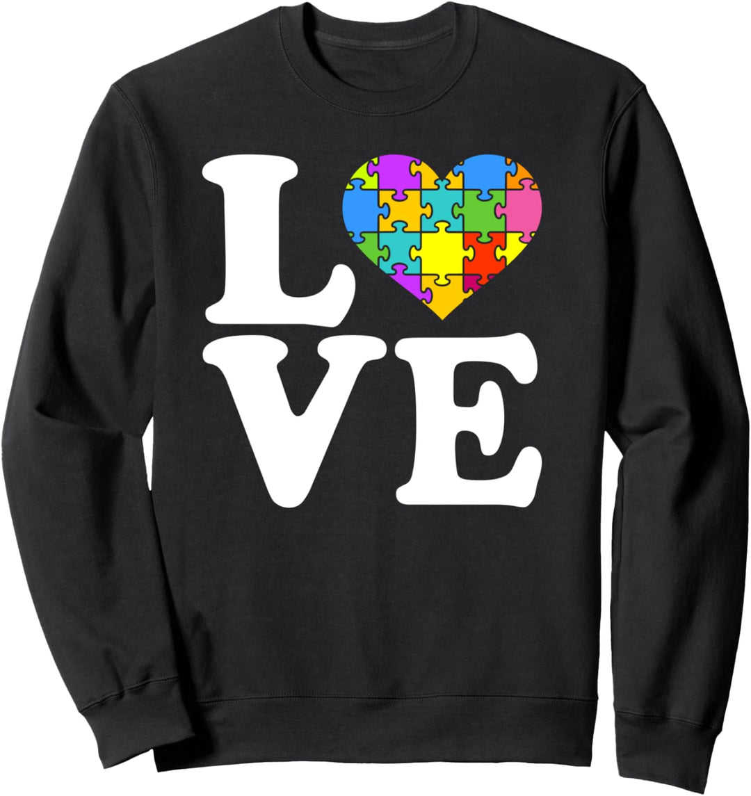 Puzzle Liebe Sweatshirt