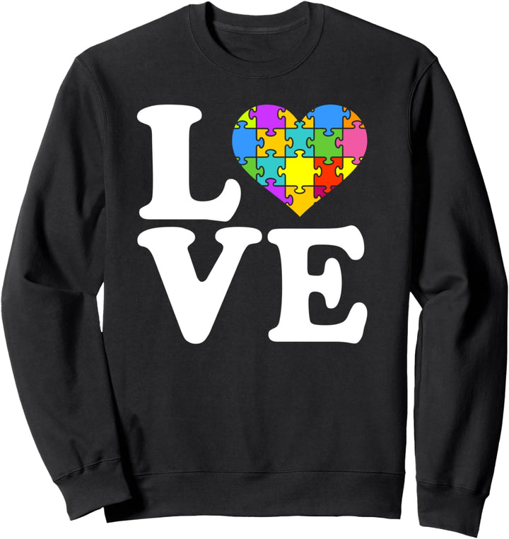 Puzzle Liebe Sweatshirt