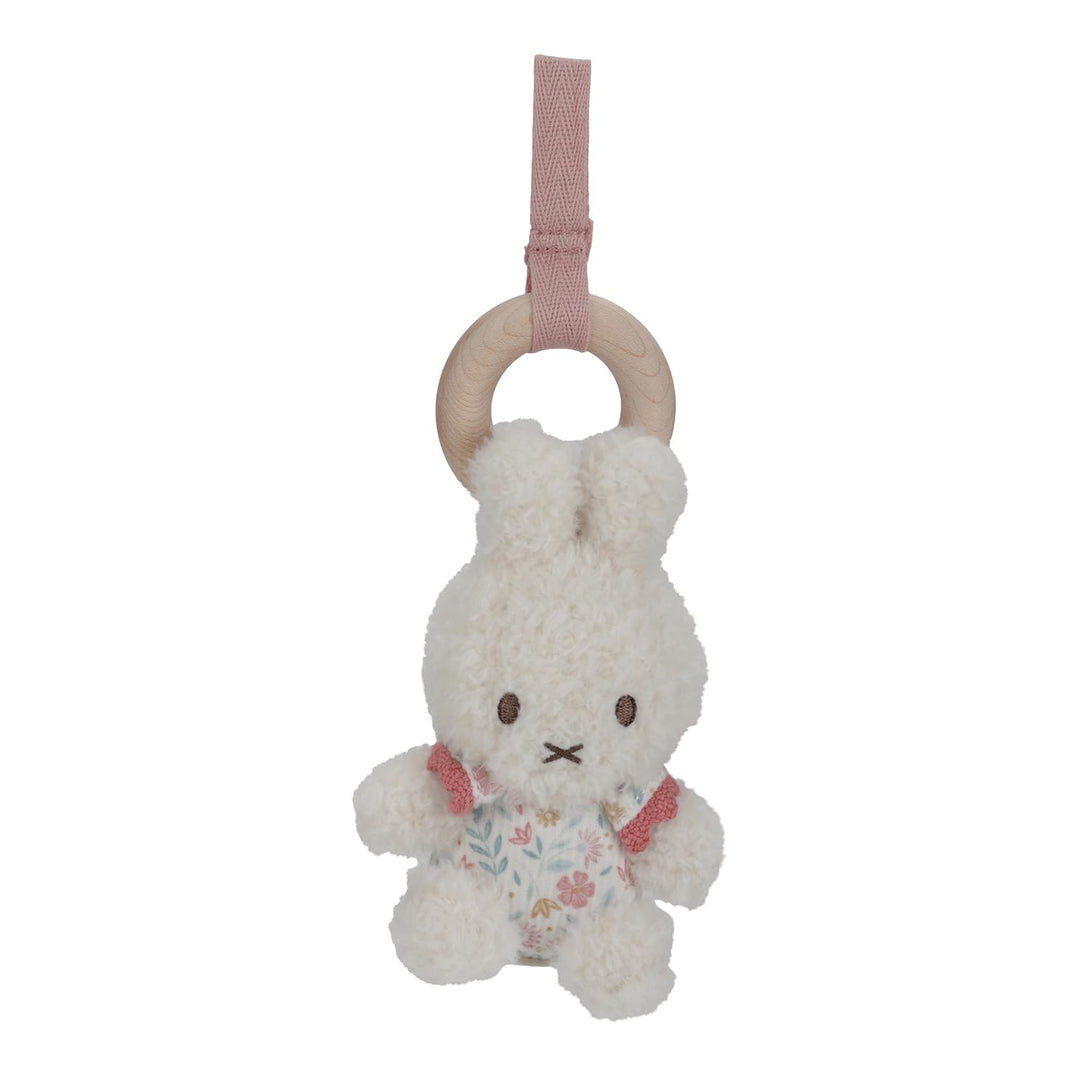 nijntje miffy x Little Dutch Krabbeldecke mit Spielbogen Activity Baby Hase Miffy rosa - Lucky Bloss