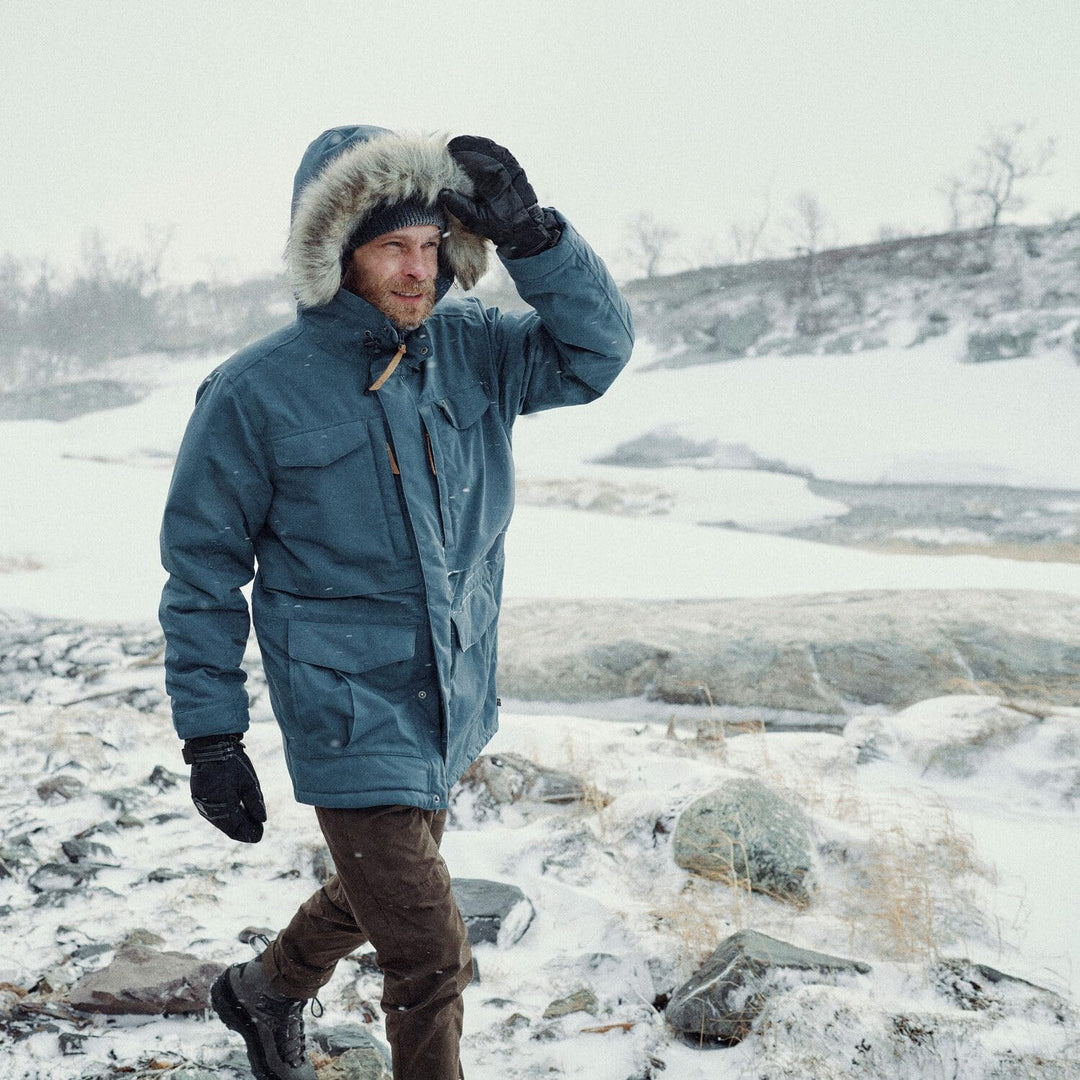 Fjällräven Herren Nuuk Parka S Dark Oak, S Dark Oak