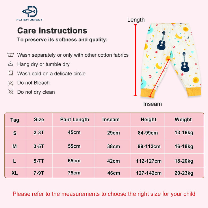 FLYISH DIRECT Baby Windelhosen, 2 Stück Sleepy Windelhose für Kinder, Baby Töpfchen Trainingshose Ba