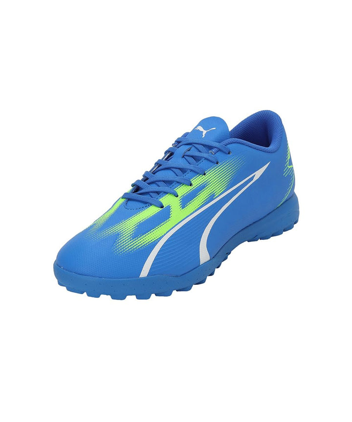 PUMA Herren Play Tt Fussballschuh, Ultra Blue White Pro Green, 43 EU