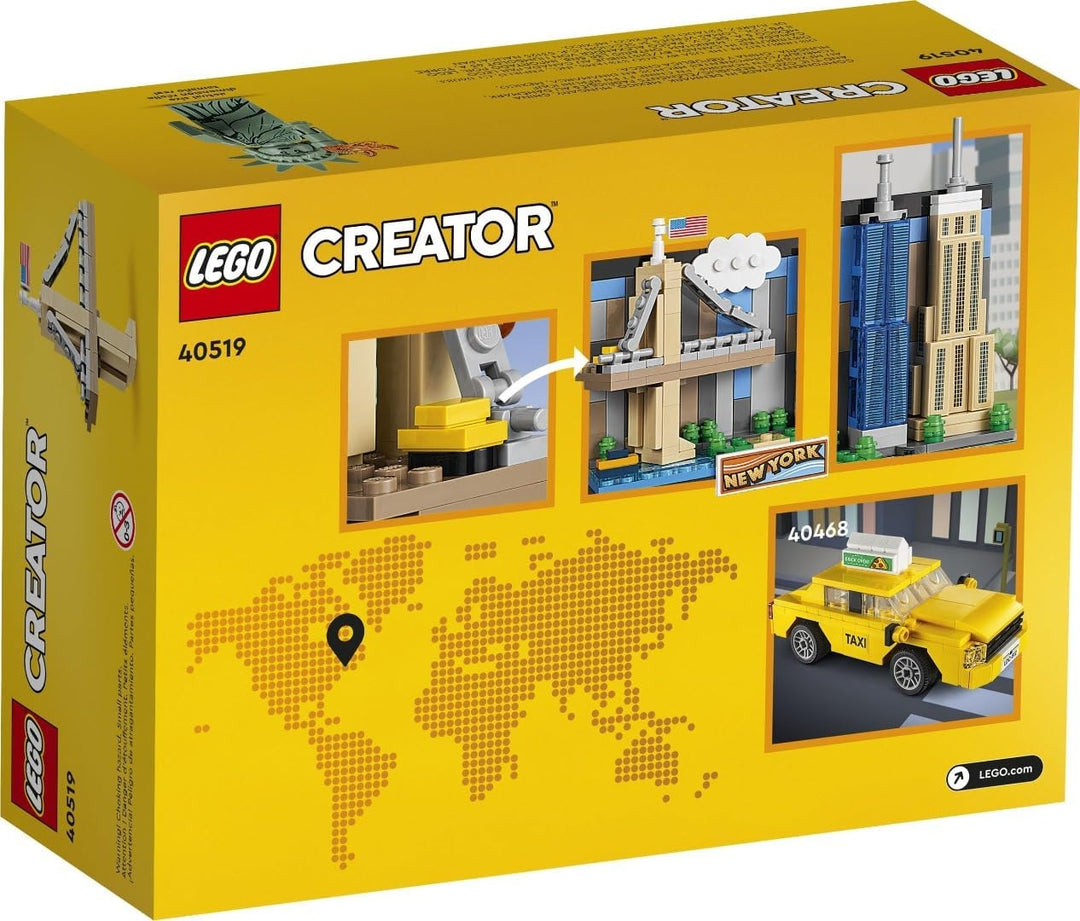 Lego 40519 Creator Postkarte aus New York 254 Teile baubare LEGO® 3D-Postkarte .