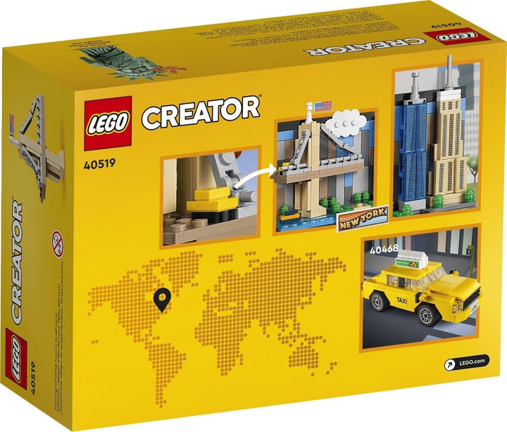 Lego 40519 Creator Postkarte aus New York 254 Teile baubare LEGO® 3D-Postkarte .