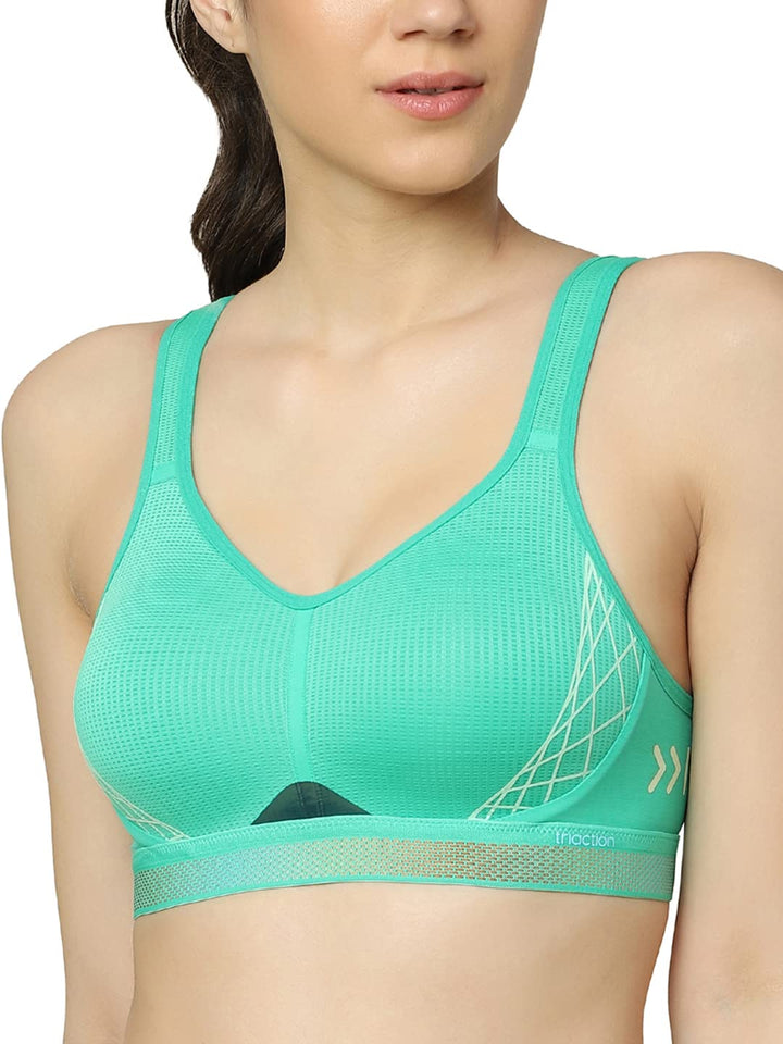 Triumph Damen Triaction Cardio Flow P Ex Bra 70B Mint Green, 70B Mint Green