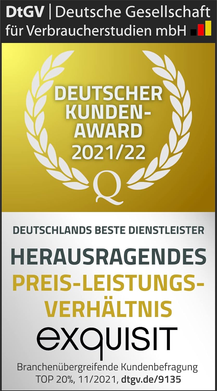 Exquisit Bodenstaubsauger BP 6401 SI | Akku-Betrieb | Beutellos | Kabellos | Silber | Rot | Bodensau