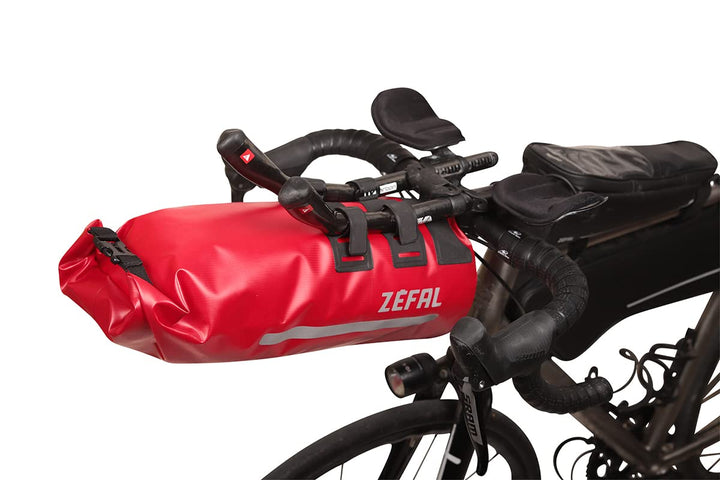 ZEFAL Z Adventure Aero F8 Lenker-Set, schwarz/rot, 12 Liter 8 Liter, 8 Liter