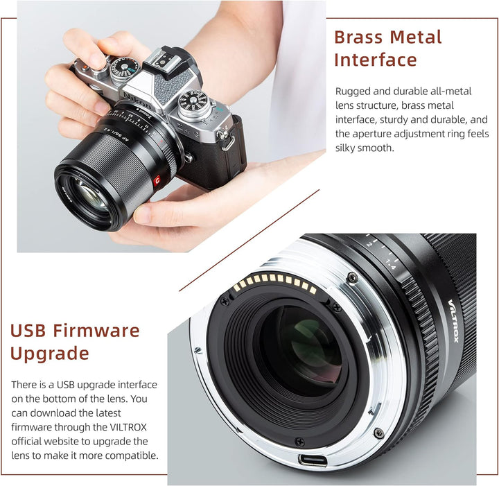 VILTROX 56mm F1.4 Z Autofokus APS-C mit Progressiv Motor Unterstützen Sie die Augenkontrolle Porträt