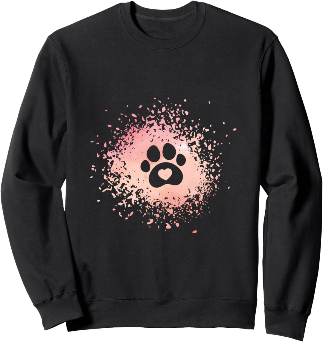 Hund Hund Pfote Hund Spruch Hunde Hundebesitzer Mädchen Frau Teenager Schule Sweatshirt