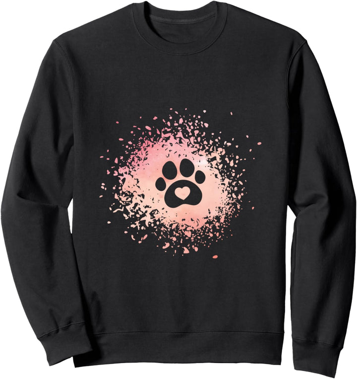 Hund Hund Pfote Hund Spruch Hunde Hundebesitzer Mädchen Frau Teenager Schule Sweatshirt