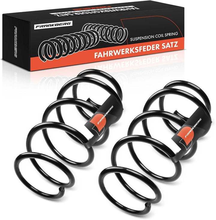 Frankberg 2x Federn Fahrwerksfeder Vorderachse Kompatibel mit Note E11 NE11 1.4L MPV 2006-2012 Repla