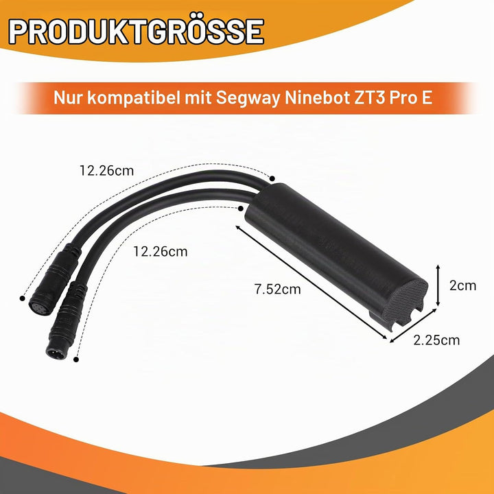 E-Scooter Tuning Chip Kompatibel mit Segway Ninebot ZT3 Pro E, E Scooter Chip für Performance, Unloc