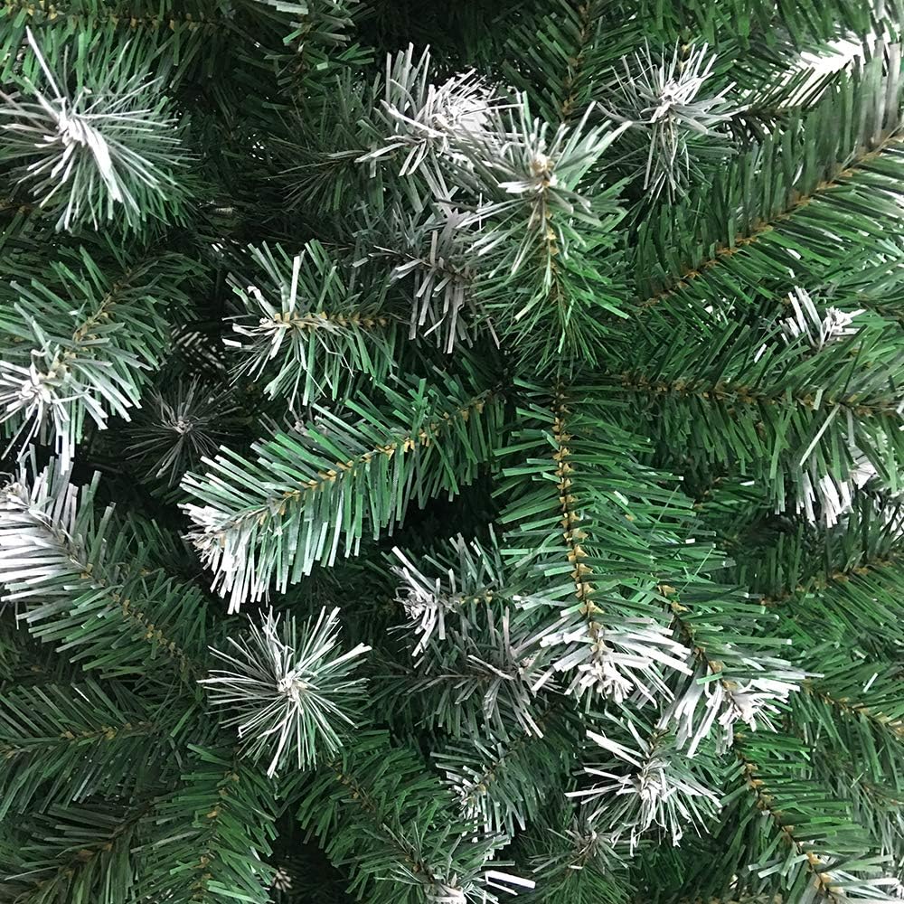 LEADZM 180/210/240cm Künstlicher Weihnachtsbaum, Tannenbaum künstlich mit Metallständer, Christbaum,