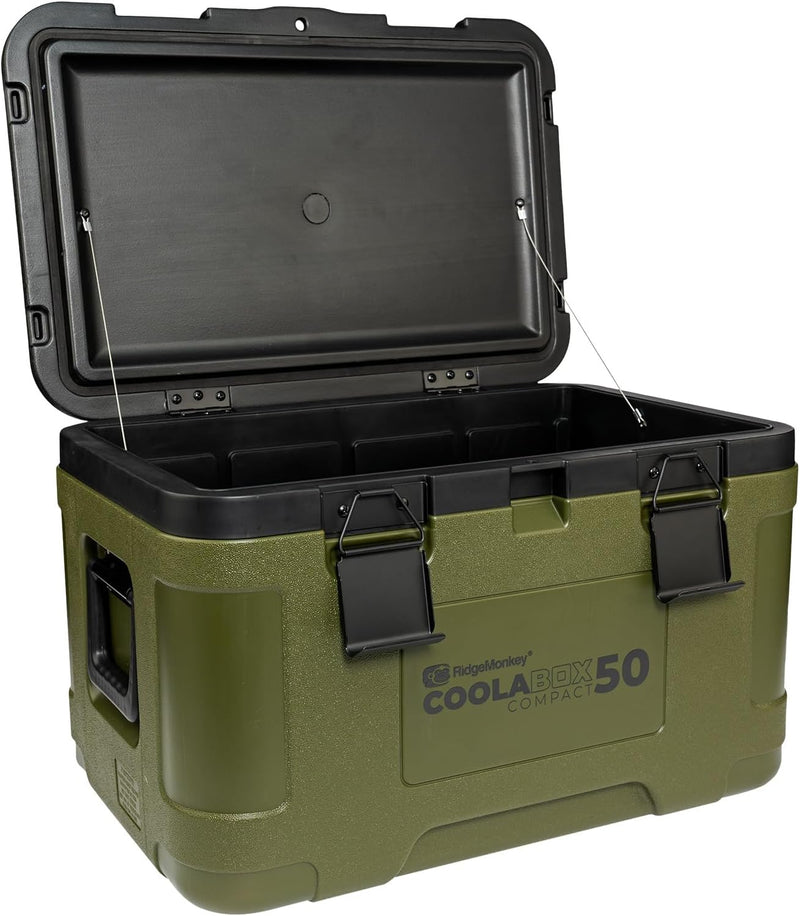 RidgeMonkey CoolaBox Compact 50 Litre - Kühlbox, Kühltasche, Angeltasche, Essenstasche