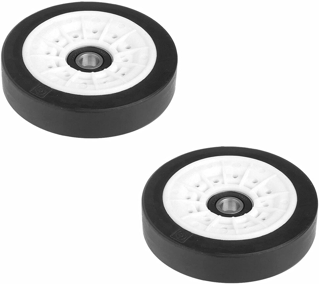 Aspares Wäschetrockner-Trommelrolle DPU8380X DCU7230S DCU7230B DCU7230W für Beko, 2 Stück
